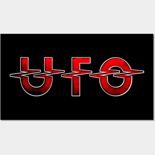 Retro Ufo Posters and Art